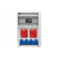 Bezpieczniki elektryczne - Rozdzielnica 12S Ulisse 2x32A 5p, 4x230V 12modułów - miniaturka - grafika 1