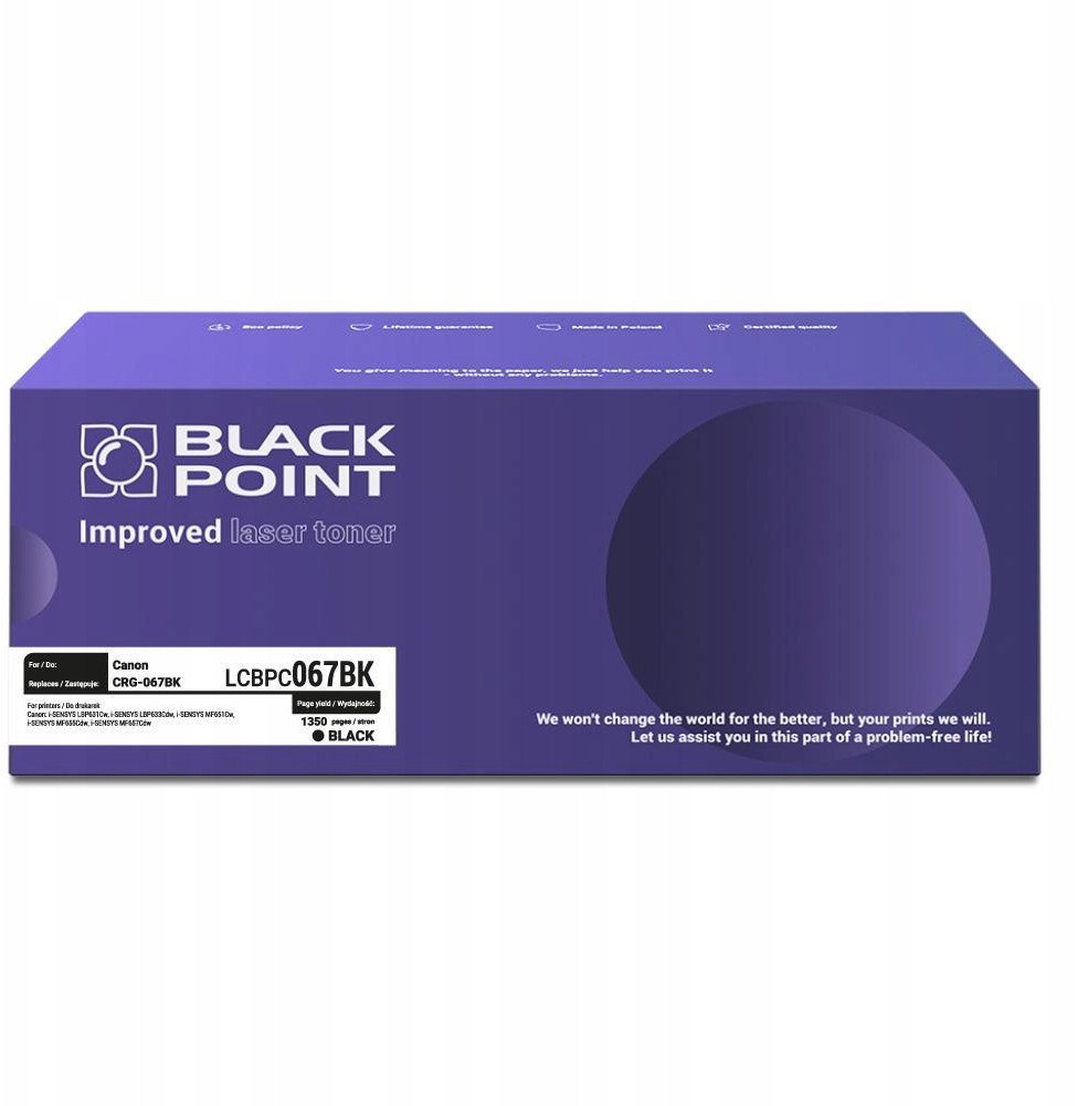 [LCBPC067BK] Toner BP Canon CRG-067BK