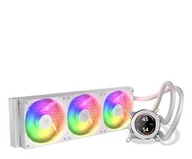 Chłodzenie wodne - KRUX HydroGlance 360 ARGB LCD White 3x120mm - miniaturka - grafika 1