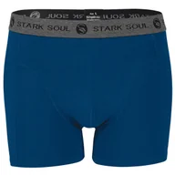 Majtki męskie - Bokserki męskie bawełniane kolor Granatowy rozmiar L wygodne oddychający miękki materiał - miniaturka - grafika 1