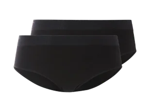 esmara® Figi hipster damskie, 2 pary (Czarny, M(40/42)) - Majtki damskie esmara® Figi hipster damskie, 2 pary (Czarny, M(40/42)) - Majtki damskie - miniaturka - grafika 1