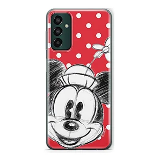 Etui Minnie 009 Disney Nadruk pełny Czerwony Producent: Samsung, Model: M13 4G/ M23 5G/ F23 - Etui i futerały do telefonów - miniaturka - grafika 1