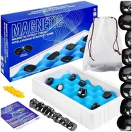 Gry planszowe - Strategiczna Gra W Szachy Kamienie Magnetyczne Edukacyjne Kulki Zestaw - miniaturka - grafika 1