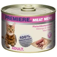 Mokra karma dla kotów - PREMIERE Meat Menu Adult Kompozycja mięsna 24x200 g - miniaturka - grafika 1