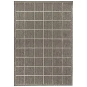 Dywany zewnętrzne - MULTI-DECOR Dywan PATIO KRATA ciemnoszary 80 x 150 cm - miniaturka - grafika 1