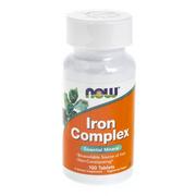 Suplementy naturalne - Suplement diety Now Foods Iron Complex 100 t (733739014405) - miniaturka - grafika 1