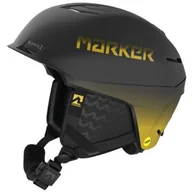 Kaski narciarskie - Kask narciarski MARKER Ampire 2 Mips Czarno-żółty 51-55 cm - miniaturka - grafika 1
