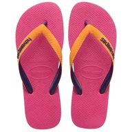Klapki i japonki męskie - Havaianas Klapki męskie/damskie Top Mix, Różowy elektryczny, 28 EU - miniaturka - grafika 1