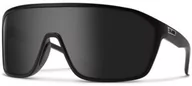 Okulary przeciwsłoneczne - Smith Boomtown Matte Black ChromaPop Polarized Black - miniaturka - grafika 1