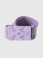 Paski - Benetton Pasek w kolorze fioletowo-srebrnym - miniaturka - grafika 1