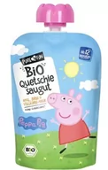 Koncentraty warzywne, przeciery - Przecier jabłko- gruszka z owsem BIO 100 g Świnka Peppa - miniaturka - grafika 1