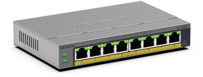 NETGEAR 8PT GB PLUS Switch W/ POE+ GS108EP GS108EP-100EUS
