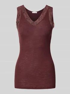 Top z obszyciem z koronki - Bielizna nocna - miniaturka - grafika 1