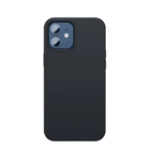 Baseus Liquid Silica Magnetic Case | Etui magnetyczne Mag Case obudowa do iPhone 12 Mini 5.4'' WIAPIPH54N-YC01 - Etui i futerały do telefonów - miniaturka - grafika 1