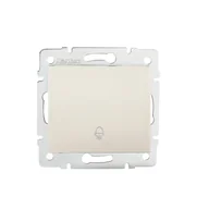 Wyłączniki światła i elektryczne - Kanlux Łącznik zwierny &quot;dzwonek&quot; LOGI 02-1030-103 kr 25131 - miniaturka - grafika 1
