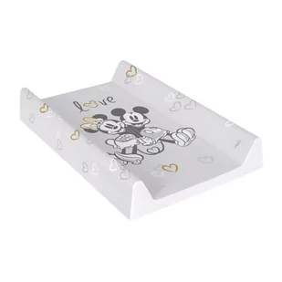 Ceba Baby mata do przewijania z solidną podstawą COMFORT 50x70 Disney Minnie & Mickey Grey - Przewijaki - miniaturka - grafika 1