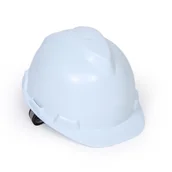 Akcesoria BHP - Kask ochronny, 4-punktowy, opakowanie 5 szt., biały - miniaturka - grafika 1