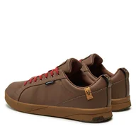 Sneakersy męskie - Sneakersy Saola Cannon 2.0 waterproof SAO2110 Brązowy - miniaturka - grafika 1