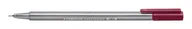 Cienkopisy - Staedtler, Cienkopis trójkątny triplus®, mahoniowy, 0.3 mm - miniaturka - grafika 1