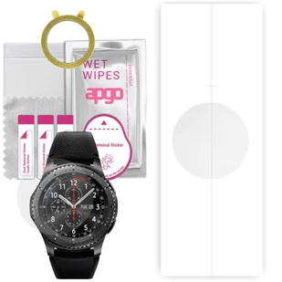 1x Folia hydrożelowa do Samsung Gear S3 Frontier - apgo Smartwatch Hydrogel Protection Ochrona na ekran smartwatcha - Akcesoria do smartwatchy 1x Folia hydrożelowa do Samsung Gear S3 Frontier - apgo Smartwatch Hydrogel Protection Ochrona na ekran smartwatcha - Akcesoria do smartwatchy - miniaturka - grafika 1