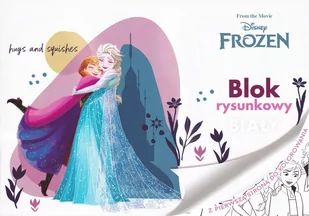 BENIAMIN Blok rysunkowy A4/20K biały Frozen - Beniamin - Szkolne artykuły papiernicze - miniaturka - grafika 1