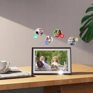 Ramki cyfrowe do zdjęć - CYFROWA RAMKA NA ZDJĘCIA 1280X800 10" IPS EKRAN DOTYKOWY 32 GB WIFI - miniaturka - grafika 1