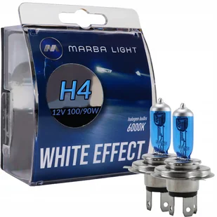Żarówki Marba Light White Effect H4 100/90W 12V - Żarówki samochodowe - miniaturka - grafika 1