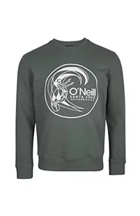 O'NEILL Męska bluza Circle Surfer Crew Bluza, Balsam Green, XL/XXL (6 sztuk), Zielony balsam - Bluzy męskie - miniaturka - grafika 1