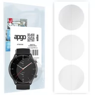 Akcesoria do smartwatchy - 3x Folia hydrożelowa do Amazfit GTR 2 Sport - apgo Smartwatch Hydrogel Protection Ochrona na ekran smartwatcha - miniaturka - grafika 1