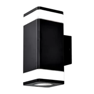 Lampy ogrodowe - Tamiza kinkiet elewacyjny 2xE27 czarny K-8207 - miniaturka - grafika 1