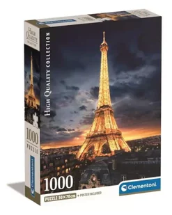 Puzzle 1000 Compact Tour Eiffel Clementoni - Puzzle - miniaturka - grafika 1