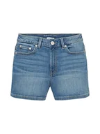 Spodenki damskie - TOM TAILOR Szorty jeansowe dla dziewczynek i dzieci, 10119 - Used Mid Stone Blue Denim, 164 cm - miniaturka - grafika 1