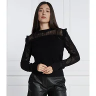 Swetry damskie - TWINSET Sweter | Regular Fit | z dodatkiem wełny - miniaturka - grafika 1
