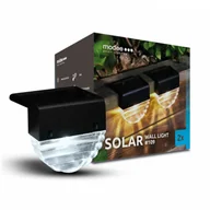 Lampy ogrodowe - Modee LED + RGB Solarna lampa ścienna LED  ML-WS109, 2 szt. - miniaturka - grafika 1
