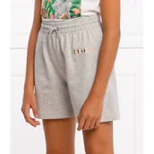 Spodnie i spodenki dla dziewczynek - KENZO KIDS Szorty | Regular Fit - miniaturka - grafika 1