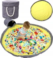 Pojemniki na zabawki - Pojemnik Organizer Pudełko Na Zabawki Matą Zabawy - miniaturka - grafika 1