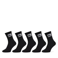 Skarpetki męskie - Zestaw 5 par wysokich skarpet unisex Quiksilver EQYAA04066 Czarny - miniaturka - grafika 1