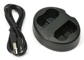 Ładowarki do aparatów dedykowane - Extra Digital DV00DV3255 ładowarka akumulatorów Akumulator aparatu cyfrowego USB - miniaturka - grafika 1