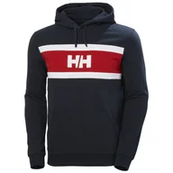 Bluzy męskie - Męska Bluza HELLY HANSEN SALT COTTON HOODIE 34474_597 – Granatowy - miniaturka - grafika 1