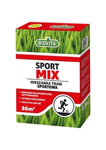 Mieszanka traw SPORTMIX 0,9 kg Biovita - Nasiona i cebule - miniaturka - grafika 1