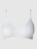 Biustonosze - Biustonosz typu bralette z koronki – watowany - miniaturka - grafika 1