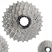 Kasety rowerowe - SHIMANO Kaseta Ultegra CS-R8000 srebrny / Ilość biegów: 11 / Stopniowanie: 12-25 ICSR800011225 - miniaturka - grafika 1