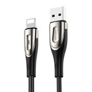 Kable USB - Joyroom Kabel USB do Lightning Sharp S-M411 2.4A, 3m (czarny) - miniaturka - grafika 1