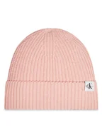 Czapki dla dzieci - Calvin Klein Jeans Czapka Monogram IU0IU00440 Różowy - miniaturka - grafika 1