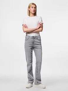 Pieces Dżinsy - Regular fit - w kolorze szarym - Spodnie damskie - miniaturka - grafika 1