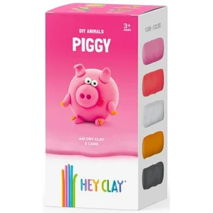 TM Toys Hey Clay Masa plastyczna Świnka HCLMN001 HCLMN001 - Masy plastyczne - miniaturka - grafika 1