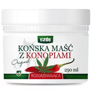 VIRDE Końska maść rozgrzewająca z konopiami 250 ml - Żele i maści lecznicze - miniaturka - grafika 1