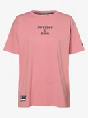 Koszulki i topy damskie - Superdry - T-shirt damski, różowy - miniaturka - grafika 1