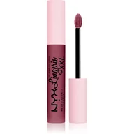 Szminki - NYX Professional Makeup Professional Makeup - Lip Lingerie XXL Matte Liquid Lipstick - Matowa pomadka do ust w płynie - 4 ml - 14 - BUST ED NYXPUPML-4ML-18 - miniaturka - grafika 1