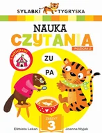 Książki edukacyjne - Olesiejuk Sp. z o.o. Sylabki Tygryska. Nauka czytania Poziom 2. Zeszyt 3 Elżbieta Lekan, Joanna Myjak (ilustr.) - miniaturka - grafika 1